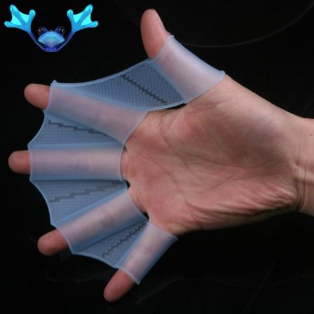 Svømmehåndfingerfinne Lærings svømmebassin tilbehør finger