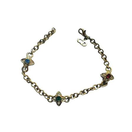 Dior Vintage, Pre-owned Metal dior-jewelry Geel, Dames, Maat:ONE Size