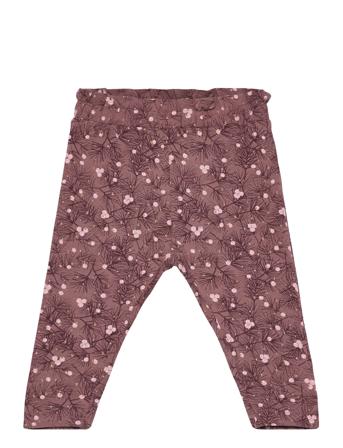 Pants Aop Leggings Rosa Minymo*Betinget Tilbud