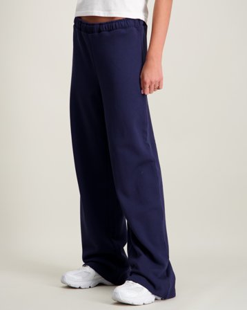 LMTD NLFNIZU BRU LW WIDE SWEAT PANT NOOS Blau Hosen Mädchen - Kids Brand Store