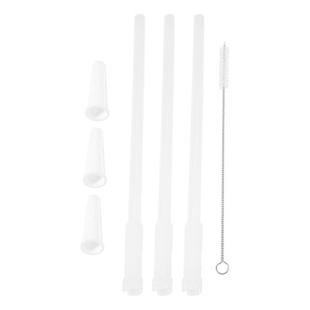 Pillimehu gallonan vesipulloon, uudelleenkäytettävät säädettävät pillit 1000 ml/2000 ml kannuun, 3 pillin setti