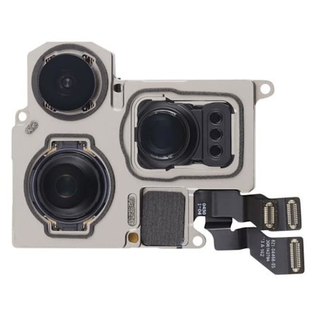 Bakkamera - RELIFE - iPhone 15 Pro Max - Svart - Byte av huvudsensor