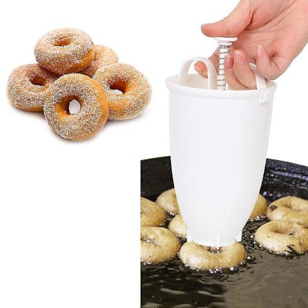 Donutform - Enkel, Bærbar Donutmaker og Vaffeldispenser