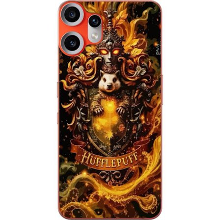 Kompatibelt Mobilskal till Nothing CMF Phone 2 Pro Detaljerad fantasyvapensköld med gyllene ornament, djurmotiv och glödande ljus i magisk stil mot