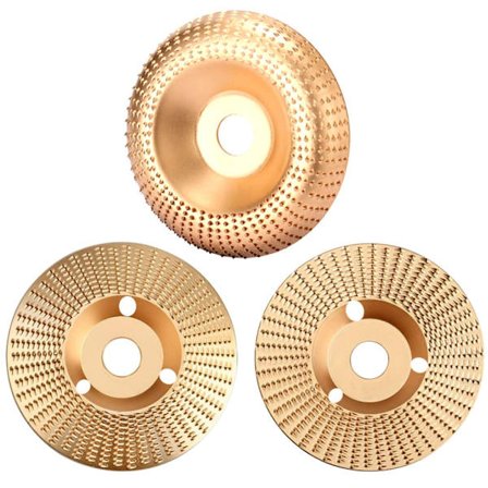 Paket 100mm Träslipskivor, Träslipskivor, Volframkarbid Träslipskivor för Profilering, Slipning och Skärning. Slipskiva för Vinkelslip