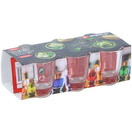 Shot-lasit alkaen Alpina - 6-pack, jonka tilavuus on 4,5 cl