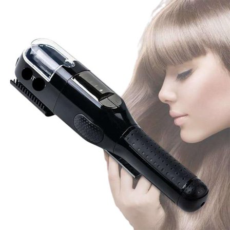 Automatisk splitt-enderfjerner bærbar hårklipper for alle hårtyper splitt-endertrimmer med LCD-skjerm for tørre, skadede og sprø splittede ender