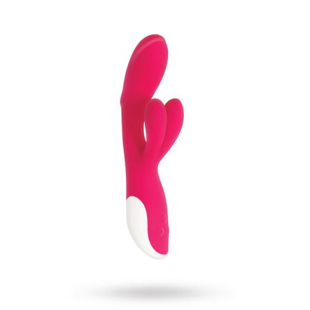 Clit Boppin' Bunny - Oppladbar Rabbit - Vuxen.no - Knipekuler, G-punkt, rabbit vibrator, klitoris favoritter & store, sprutende dildoer.