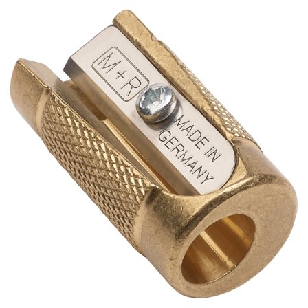 M+R Sharpener Castor Brass