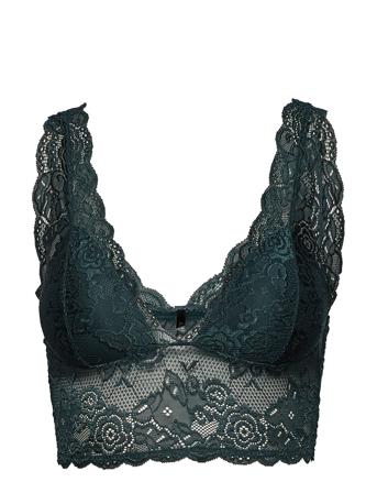 Onlchloe Lace Bra Acc Lingerie Bras & Tops Soft Bras Triangle Bras Svart ONLY