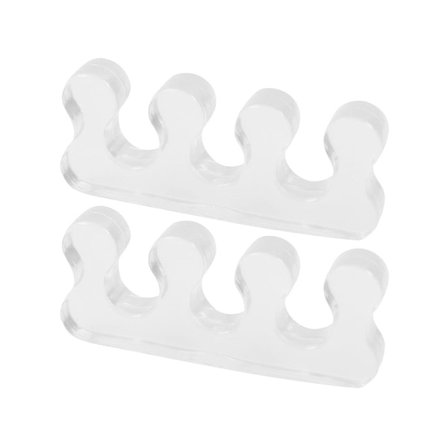 Tå Separator Silikon Hammer Tå Corrector transparent