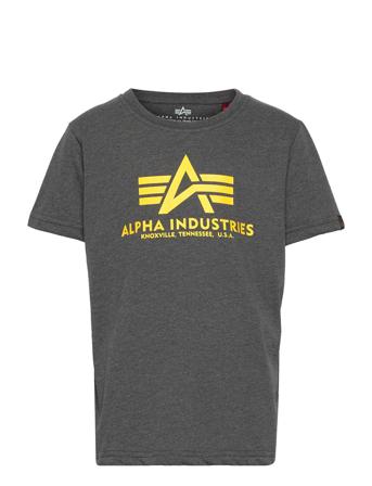 Basic T Kids/Teens Grey Alpha Industries