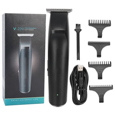 VGR Professionell Elektrisk Hårklippare Trimmer Män Klippmaskin Stylingverktyg