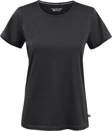 Texstar WT21 T-shirt sort Sort, Tøj