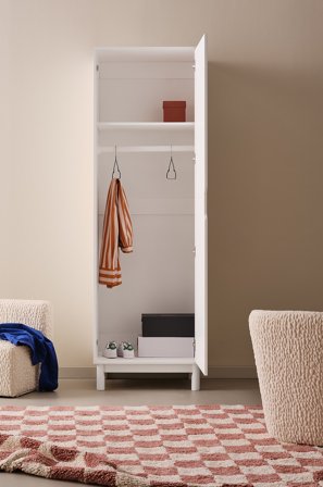 Jotex - Garderobe Hvit - CAMPO - Kjøp Barneskap & barnehyller hos Jotex