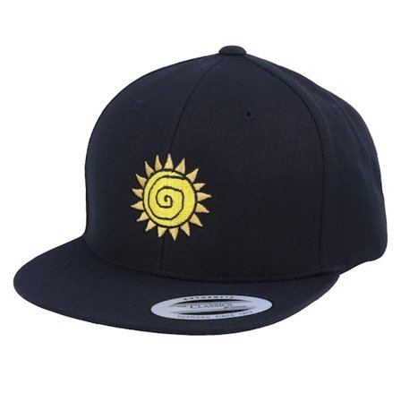 Kiddo Cap - Black - snapback - Cap - Kids Sun Black Snapback - Hatstore