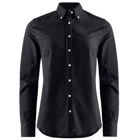 Oxfordskjorta Porto dam sva 3XL - Lyreco - Yrkeskläder - Skjortor och blusar - Skjortor