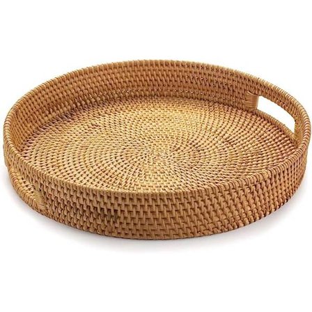 30 cm Rund Flettet Serveringsbakke