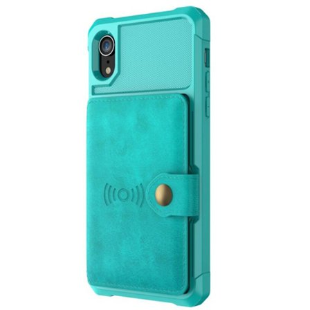 iPhone XR - Exklusivt Skyddande Skal med Kortfack