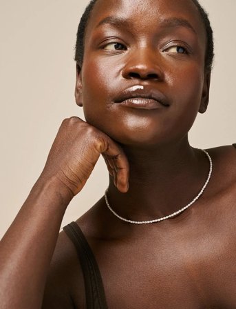 Enamel Copenhagen Erna Necklace - White - ONE SIZE