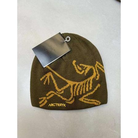 ARC'TERYX Mænds Hat Casual Varmt Vinter Ski Hat Bird Jacquard Chocolate