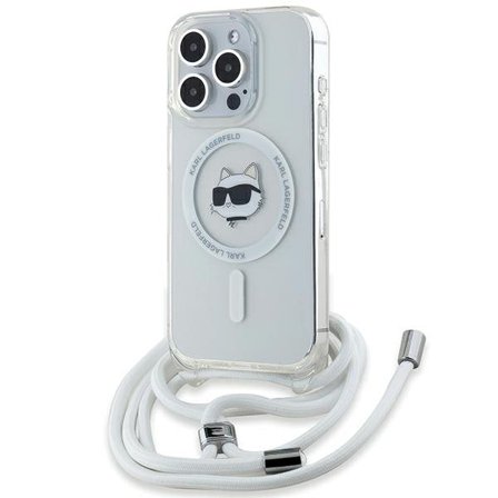 Karl Lagerfeld IML Choupette MagSafe kotelo iPhone 14 Pro Max - läpinäkyvä