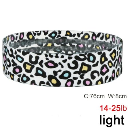 Long Booty Band Höft Circle Loop Resistance Band Träningsövning för ben Lår Glute Butt Squat Halkfri design