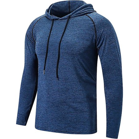 Herr lång/kortärmad T-shirt löpning jogging topp tee atletisk hoodies gym toppar för Ascergery män