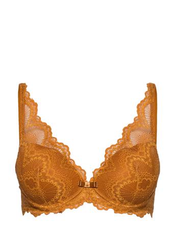 Tanya Bra Fill Lingerie Bras & Tops Push Up Bras Ruskea Missya