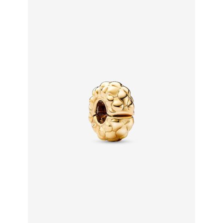 Pandora - Besatt Clip Charm - 14k gullbelegg