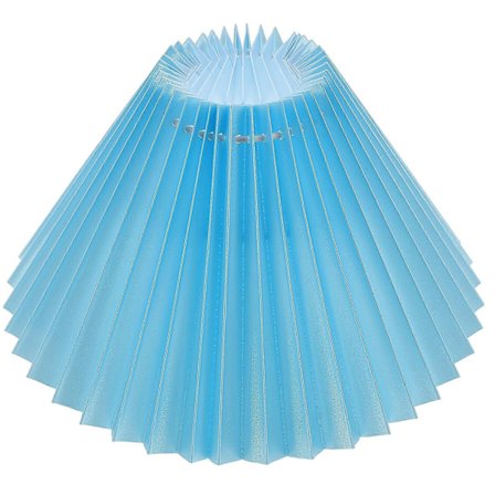 1 st Kreativ plisserad lampskärm Hemmabord Ljusskydd Chic Ljustillbehör