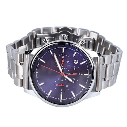 Herr Quartz Klocka Vattentät Trendig Kalender Multifunktionell Quartz Klocka för Studenter