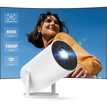 5G 4K Projektor Smart HD LED WiFi Bluetooth HDMI USB Android Hemmabio - PA
