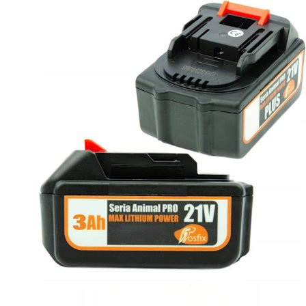 Akku 3Ah 21V Animal PRO-Sarja – Max Lithium Power | Nopea Lataus | Varaosa Makita BDF451, BHP453 varten