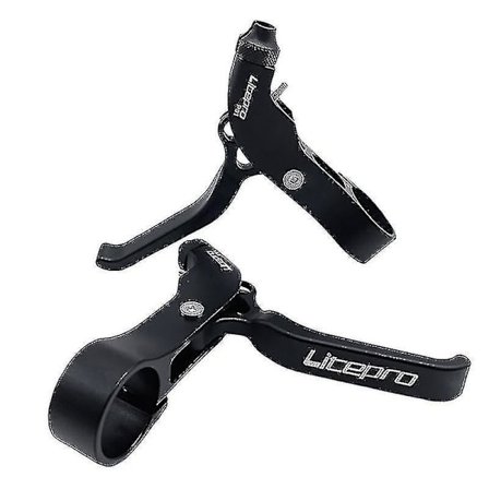 Litepro Bremsegreb Kompatibelt med Brompton Birdy Cykel Aluminium Legering, Sort