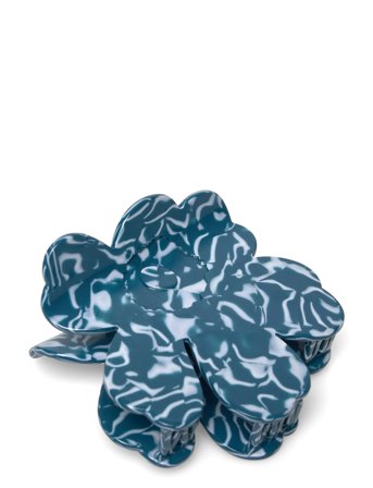 Unikko Hair Clip Large Blue Marimekko
