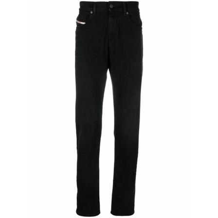 Diesel, Slim-fit Jeans Zwart, Heren, Maat:W29
