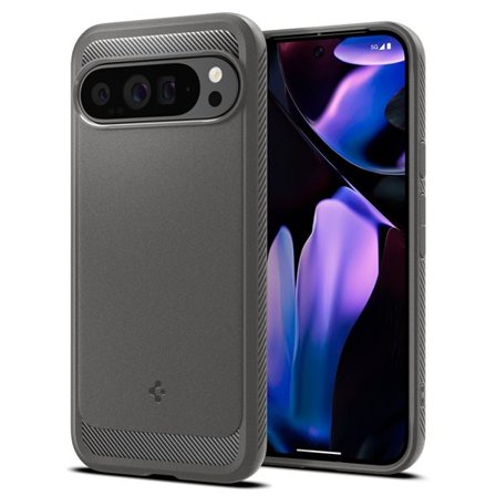 Spigen Kestävä panssarikotelo Google Pixel 9 Pro XL:lle - harmaa