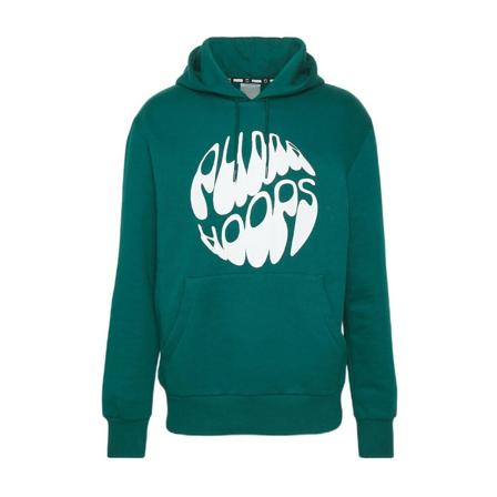 Puma, Felpa Puma 536467-01 Groen, Heren, Maat:M