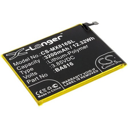 Batteri til SmartPhone, Mobil til Meizu V8, V8 Dual SIM TD-LTE, M816Q