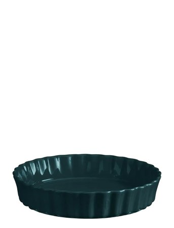 Emile Henry Deep Flan Dish - 28 Cm - Green - 1.98 L