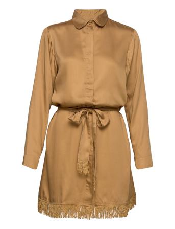 Freya Shirt Dress Beige Underprotection