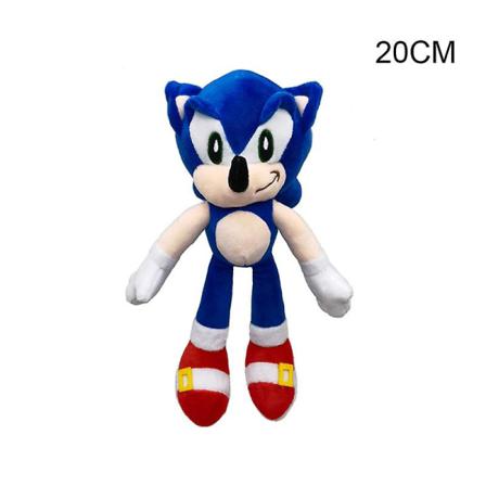 Sonic Hedgehogs Toy Mjuk Plysch Figuretoys Cartoon Cuddle Kudde Blue-20cm