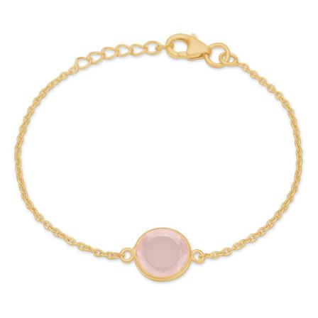 Frk. Lisberg Cat bracelet rosa , Geel , Dames , Maat: S Armbanden