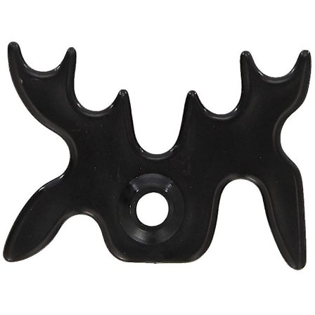 Billardkø-Stativ Pool Snooker Bord Kø-Støtter Brohoved Billard Kryds Gevir Stang Holder Snooker Tilbehør 4stk Sort