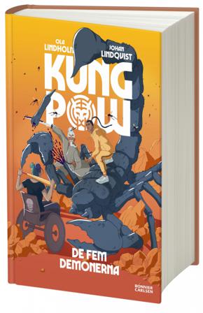 De fem demonerna - Bok av Ola Lindholm & Johan Lindqvist - Kartonnage