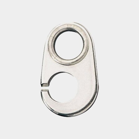 Mosquetón de hermana Ronstan, acero inoxidable, Ø10 mm, 37 mm