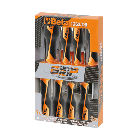 Beta Tools Screwdrivers with Box
