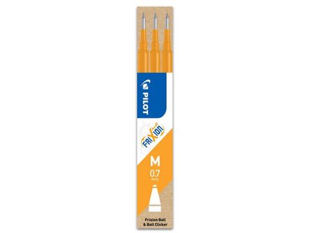 PILOT Refill Frixion 0,7mm aprikos 3/fp - Lyreco - Kontorsmaterial - Pennor - Pennpatroner
