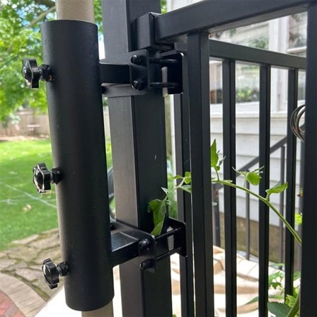 Kraftig Parasollklämma / parasollhållare för Balkongräcke & Trädgårdsstaket